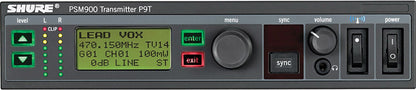 Shure P9T=-X55 Wireless Transmitter for PSM 900 Personal Monitor System - X55 Band