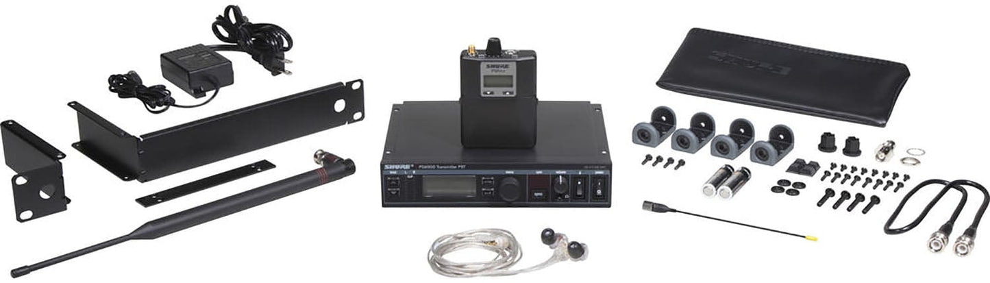 Shure P9TRA+425CL-G6 PSM900 Personal Monitor System - Transmitter/Bodypack/Earphones - G6 Band
