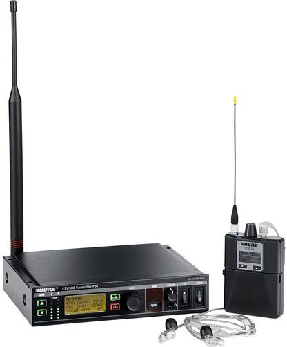 Shure P9TRA+425CL-G7 PSM900 Personal Monitor System - Transmitter/Bodypack/Earphones - G7 Band