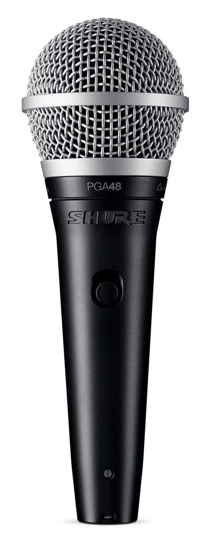 Shure PGA48-QTR Dynamic Vocal Microphone with XLR-QTR Cable
