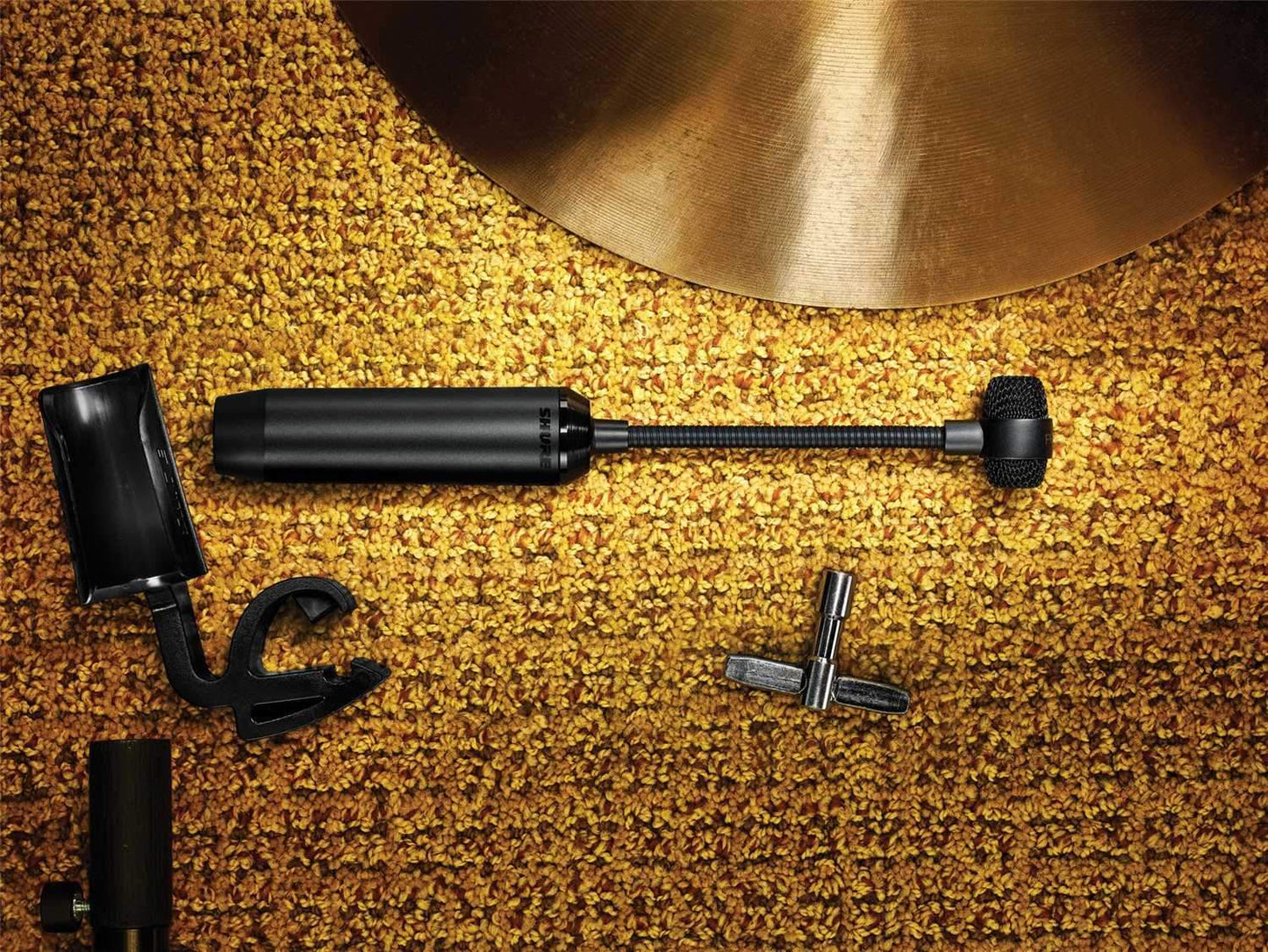 Shure PGA98D Condenser Gooseneck Drum Microphone with XLR Cable
