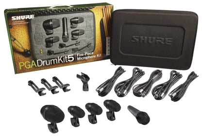 Shure PGADRUMKIT5 5-Piece Drum Microphone Kit