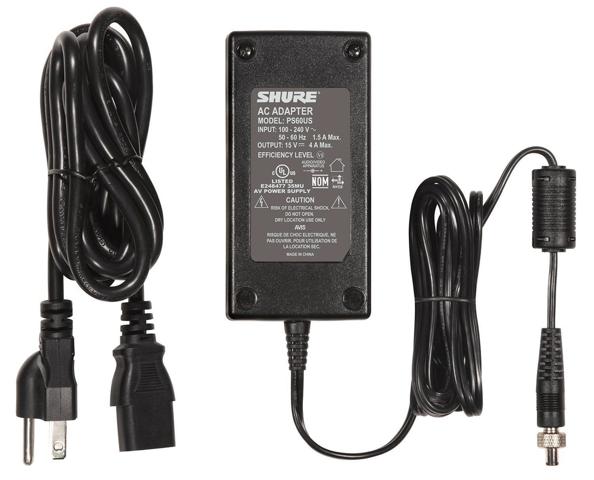 Shure PS60US Replacement In-Line US Power Supply