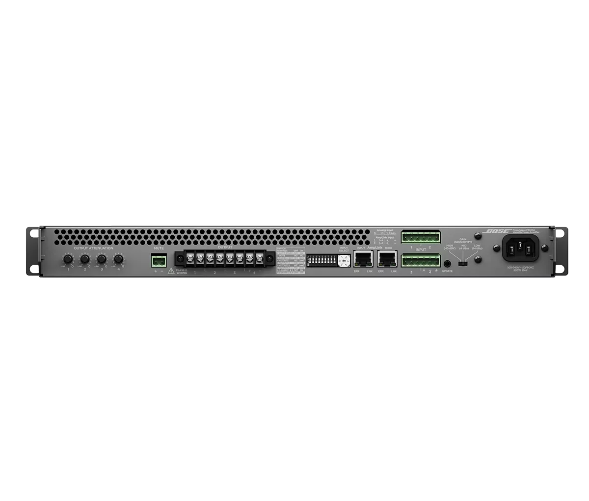 Bose PowerSpace P4300+ 230v Amplifier (4x300w)  
