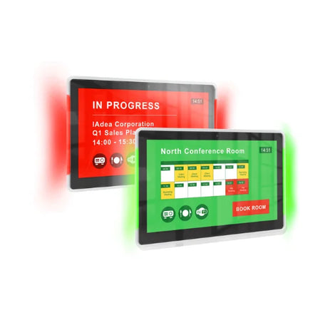 IAdea XDS-1088-A 10.1  All-In-One Advanced Interactive Room Panel | Smart Meeting Room Display