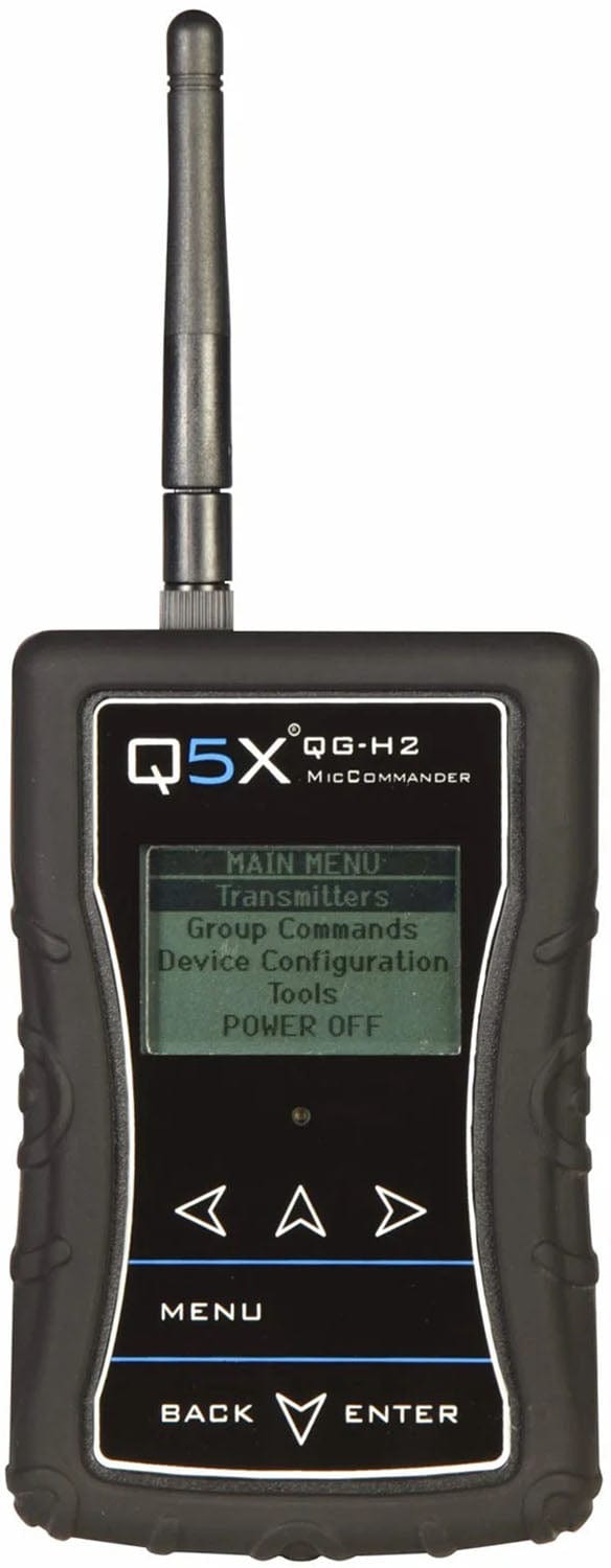 Shure QG-H2 MicCommander Remote for Q5X Transmitters