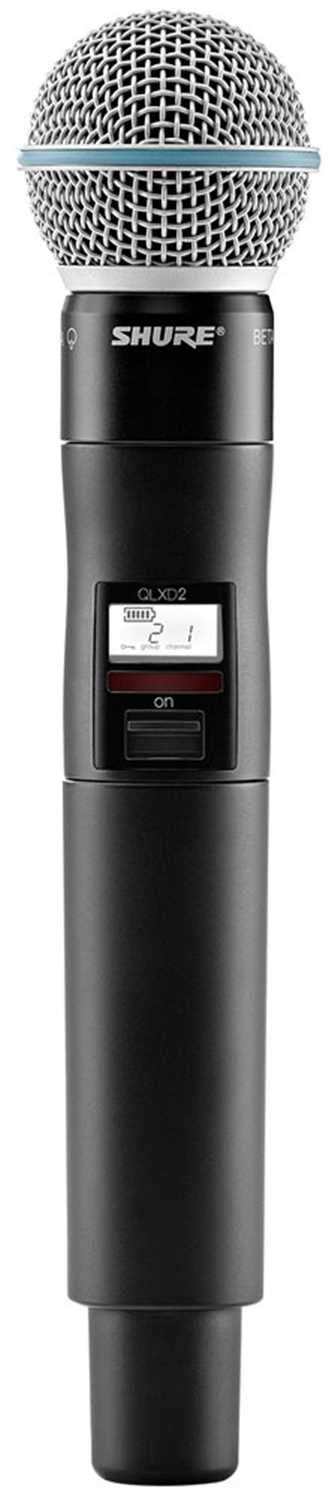 Shure QLXD2B58 Wireless Transmitter with Beta 58 V50