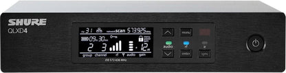 Shure QLXD4-X52 Wireless Microphone Digital Receiver - X52 Range