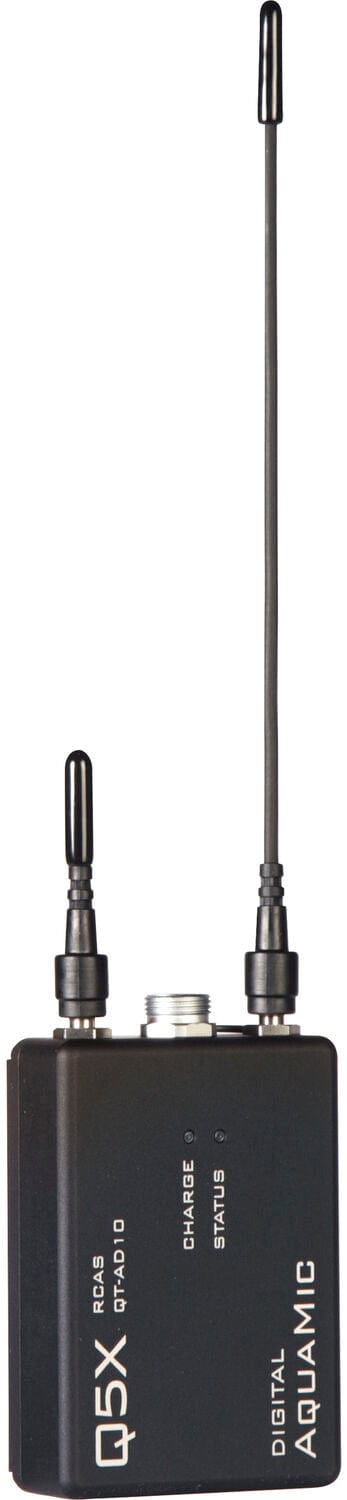 Shure QTAD10A=-K55 AD10A AquaMic Waterproof Submersible Wireless Bodypack Transmitter - 606-694 MHz