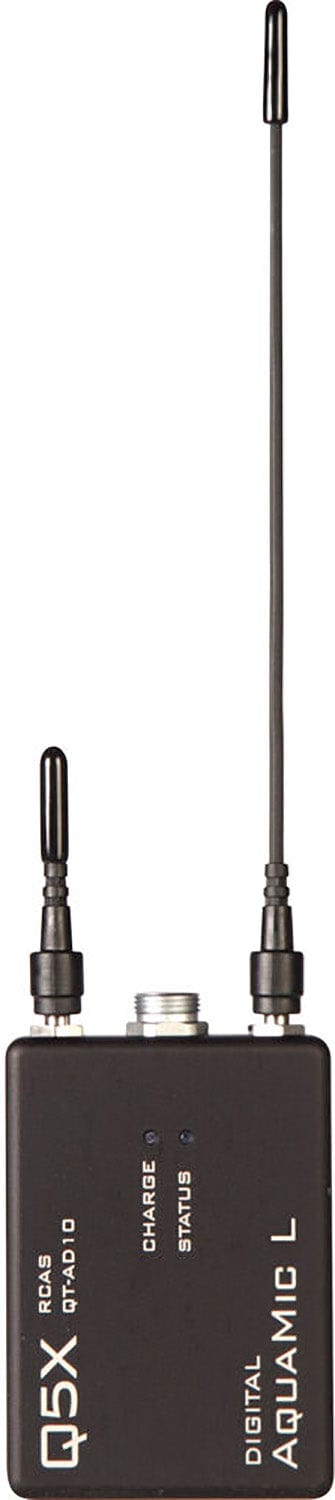 Shure QTAD10AL=-K55 AD10A AquaMic Long Life Waterproof Wireless Bodypack Transmitter - 606-694 MHz