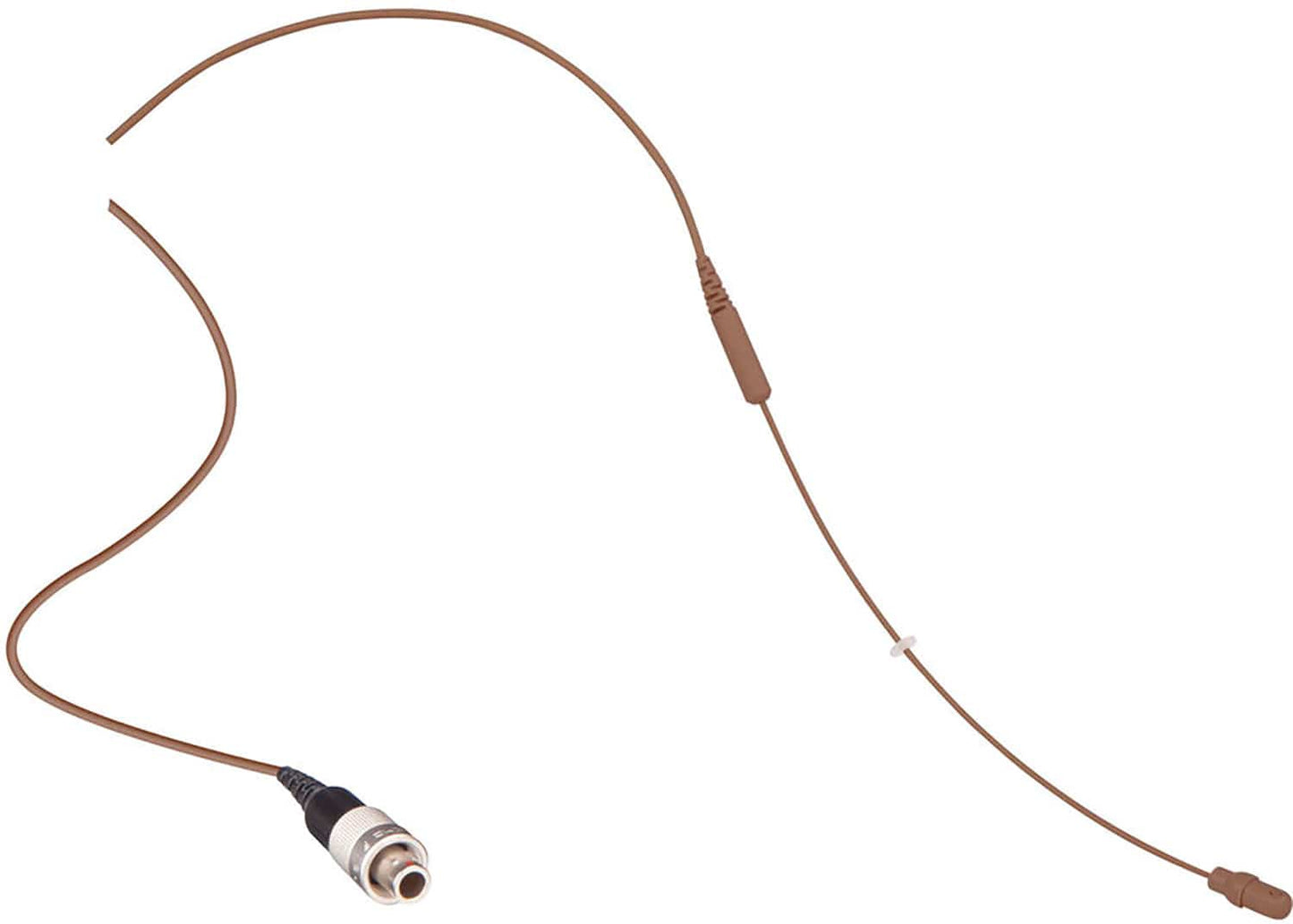 Shure RPMDH5C/O-LM3 Boom Arm and Cable Assembly for DH5 Headset Microphone - LEMO3 Connector - Cocoa