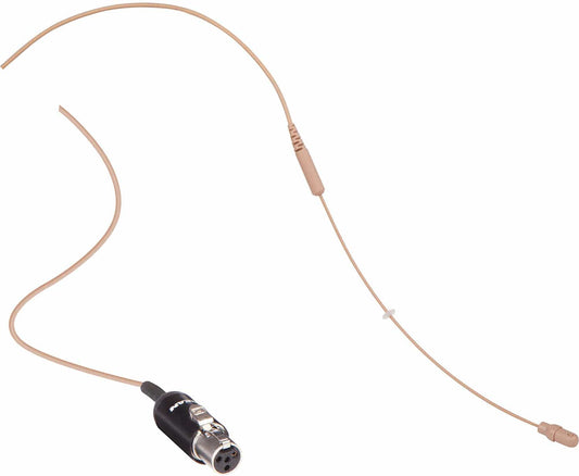 Shure RPMDH5T/O-MTQG Boom Arm and Cable Assembly for DH5 Headset Microphone - MTQG Connector - Tan