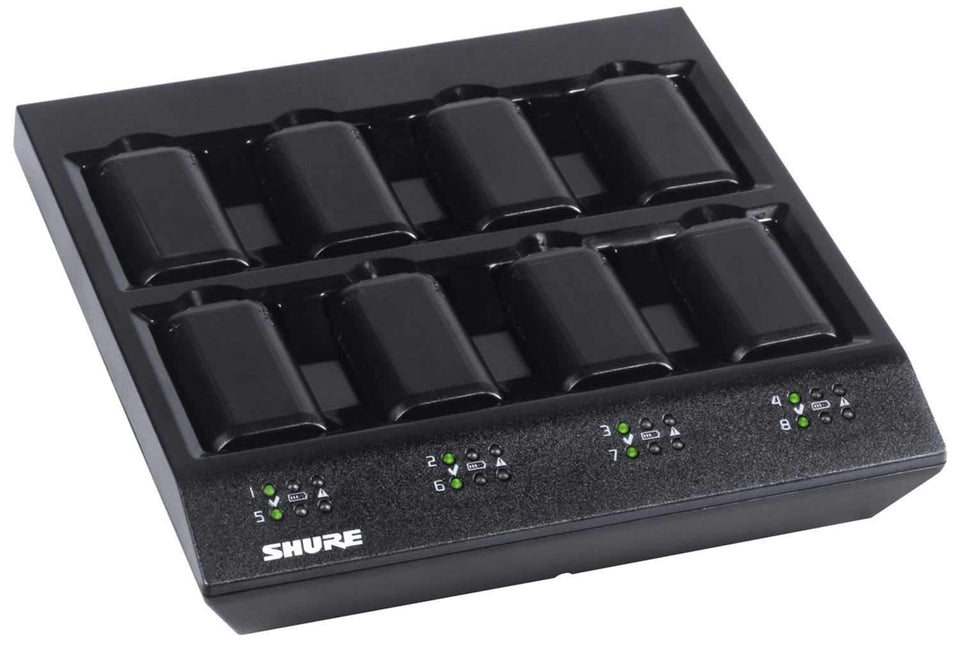 Shure SBC800US 8 Bay Battery Charger For SB900