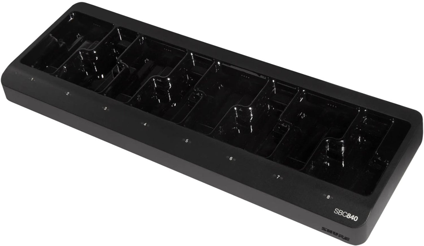 Shure SBC840-US 8-Bay Networked Charger for SB910 and SB920 Batteries