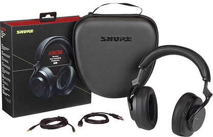 Shure SBH50G2-BK AONIC 50 GEN 2 Wireless Noise Cancelling Headphones - Black