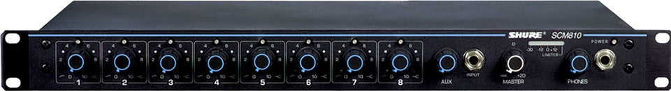 Shure SCM810 8-Channel Automatic Mixer