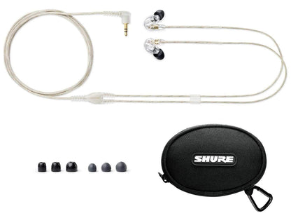 Shure SE215CL Sound Isolating Full Range Earphones (Clear)