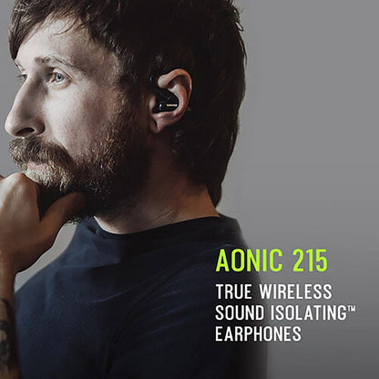 Shure SE21DYBK+TW2 AONIC 215 GEN 2 True Wireless Sound Isolating Earphones - Black