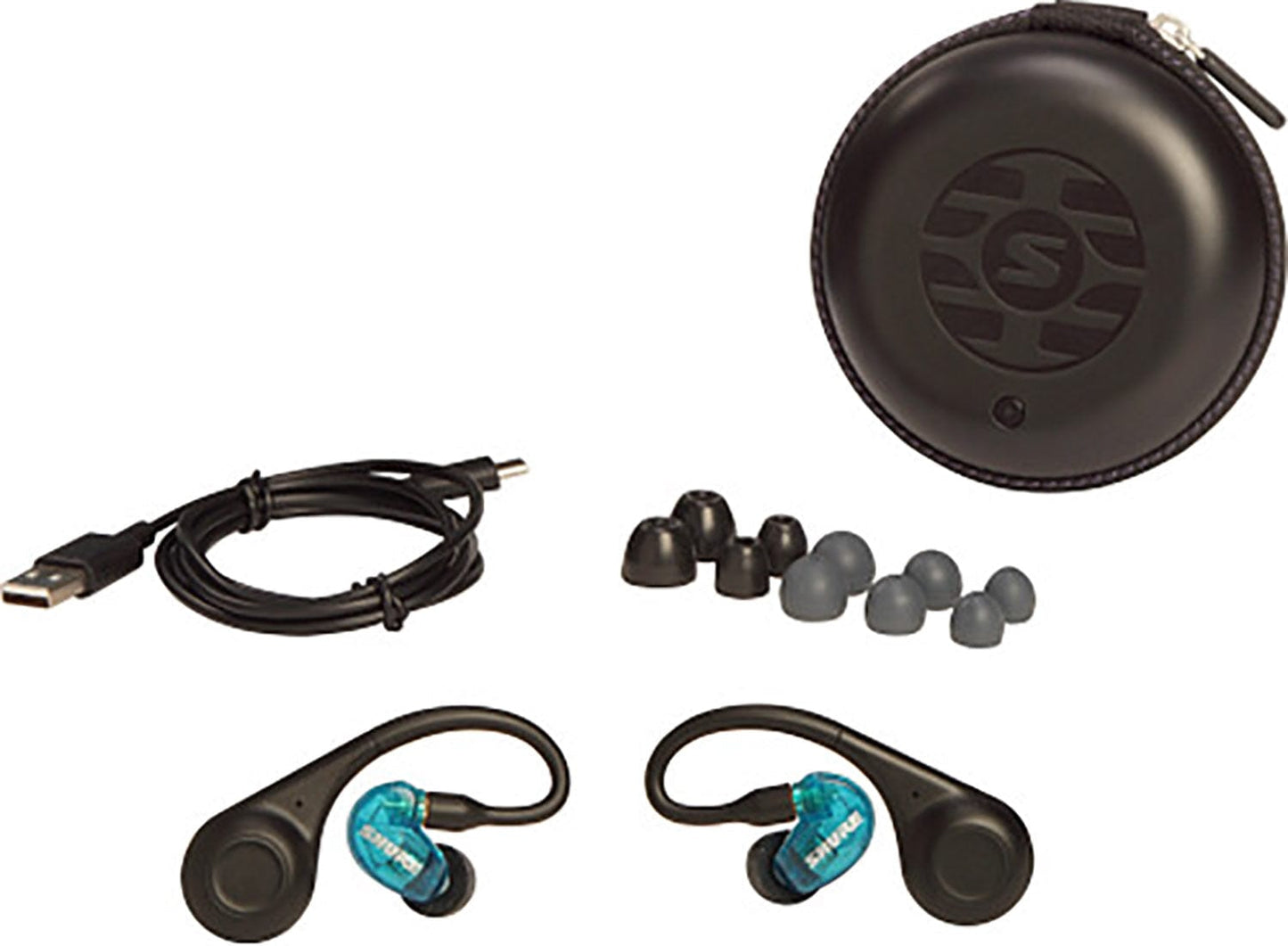 Shure SE21DYBL+TW2 AONIC 215 GEN 2 True Wireless Sound Isolating Earphones - Blue