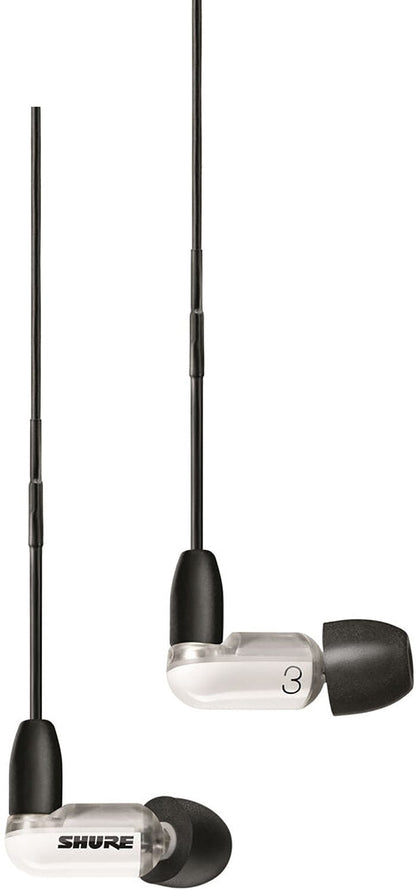 Shure SE31BAWUNI AONIC 3 Sound Isolating Earphones - White