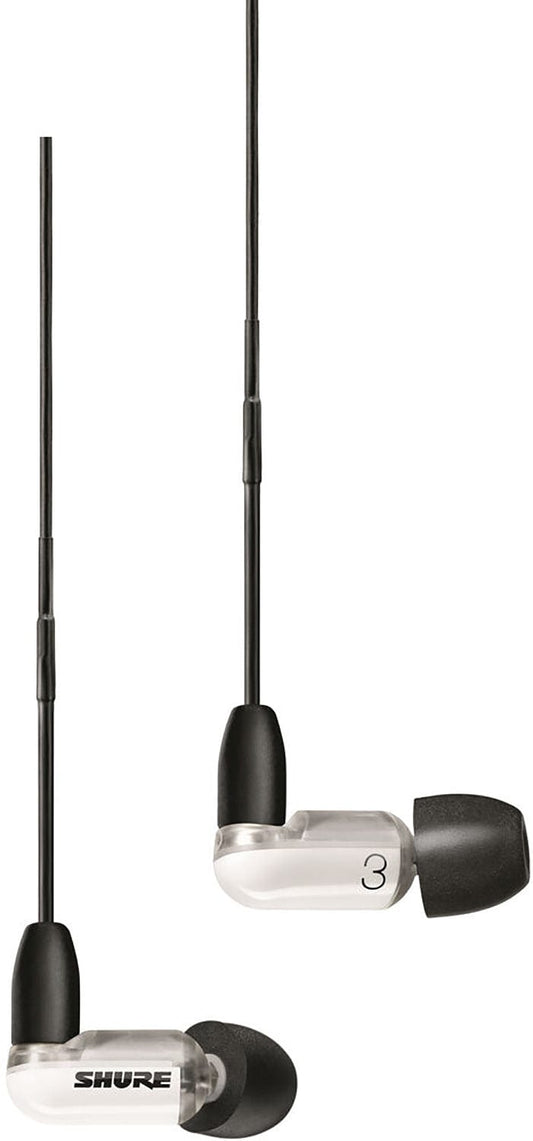 Shure SE31BAWUNI AONIC 3 Sound Isolating Earphones - White