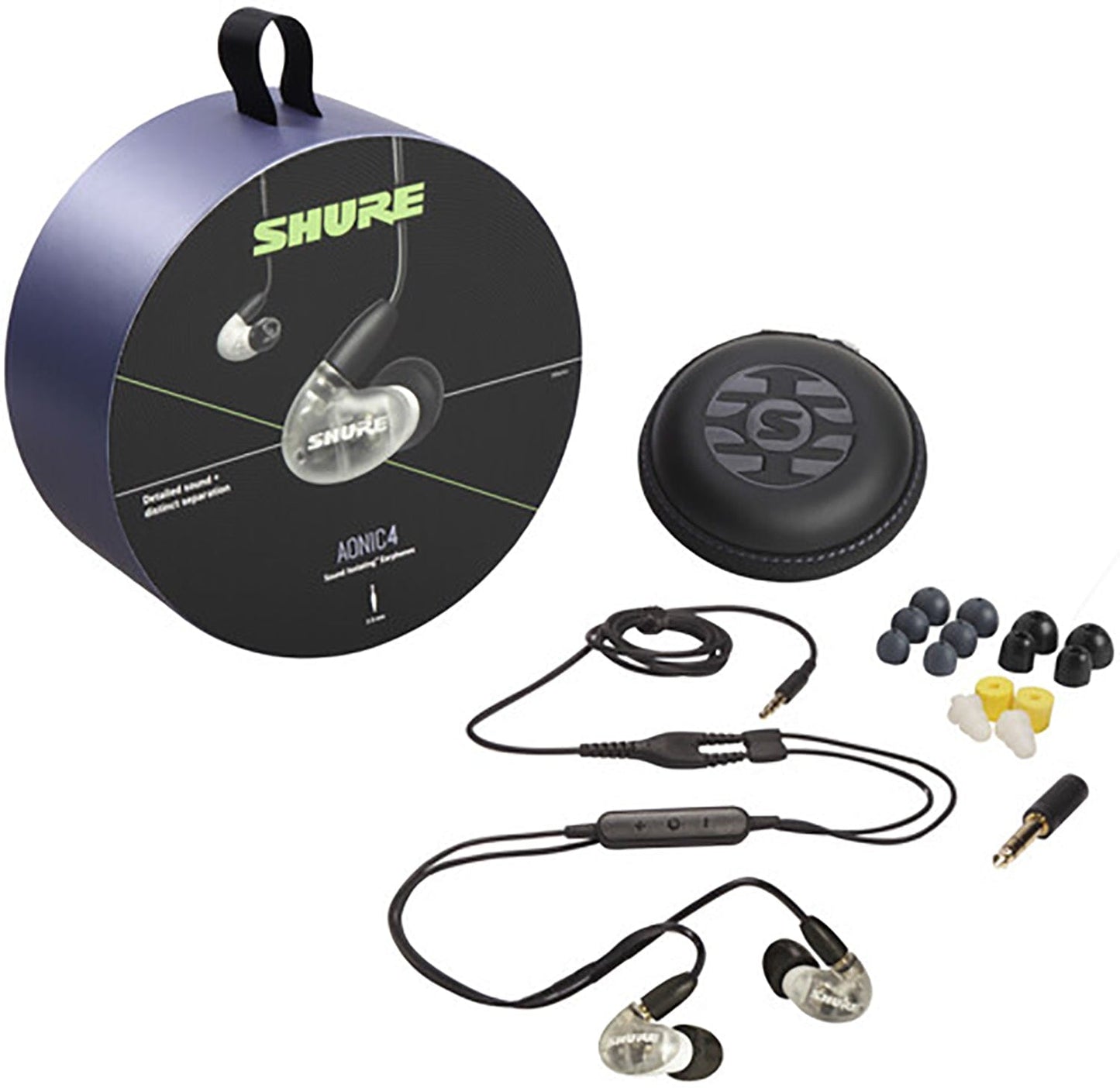 Shure SE42HYW+UNI AONIC 4 Sound Isolating Earphones - White