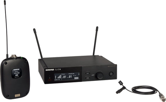 Shure SLXD14/93-H55 Combo System with WL93 Lavalier Microphone - H55 Band
