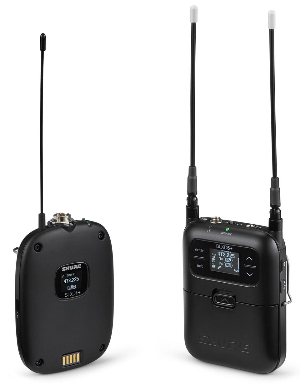 Shure SLXD15+/85M-G57 Digital Wireless Portable System, Bodypack, Lav, WL185M