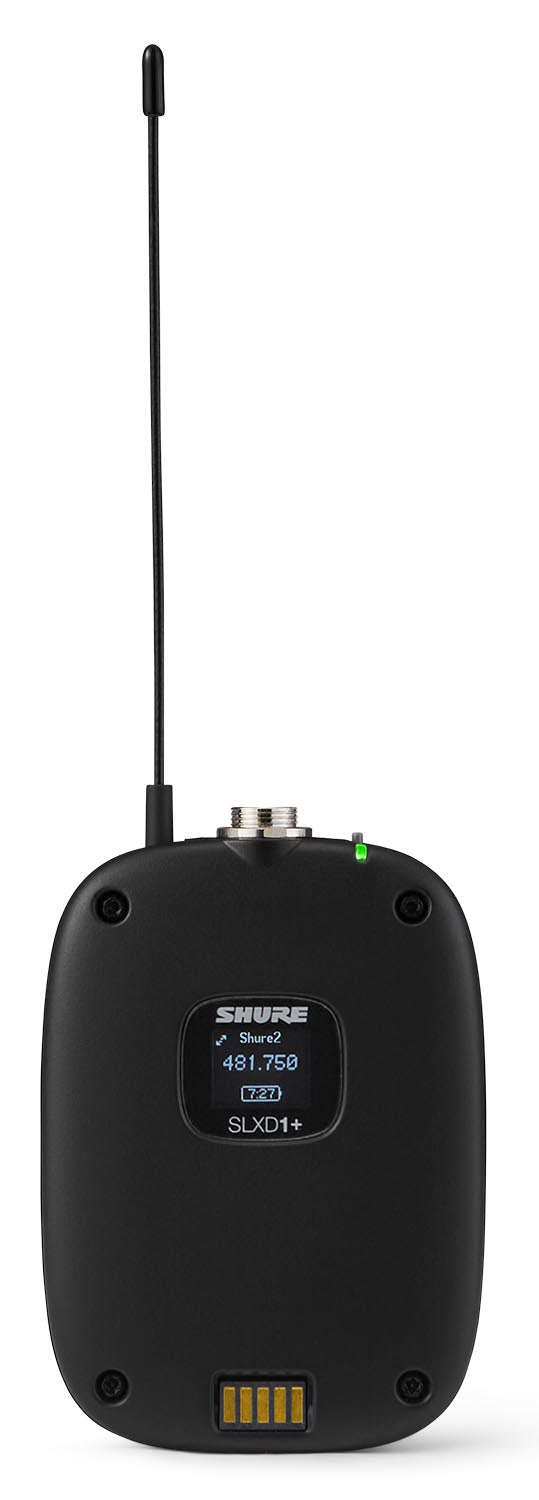 Shure SLXD1+=-G57 Digital Wireless Bodypack Transmitter