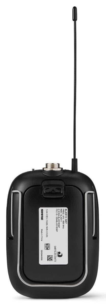 Shure SLXD1+=-G57 Digital Wireless Bodypack Transmitter