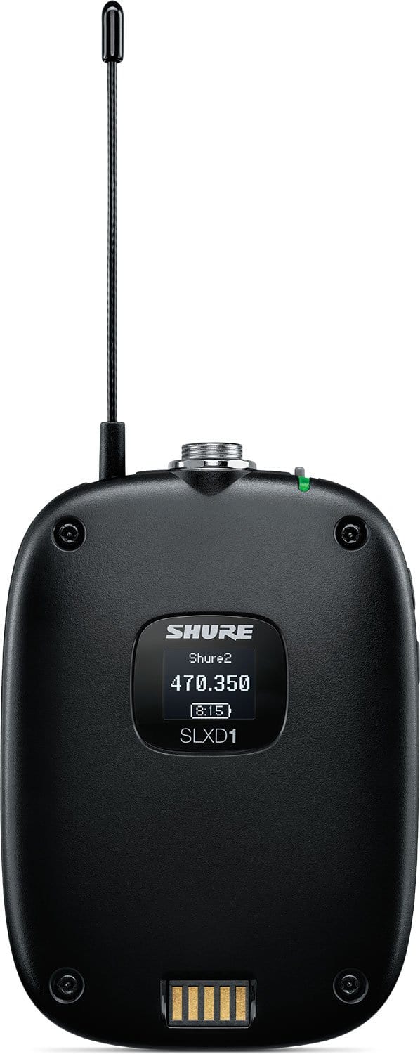 Shure SLXD14/98H-G58 Combo System with Beta 98H/C Lavalier Microphone - G58 Band