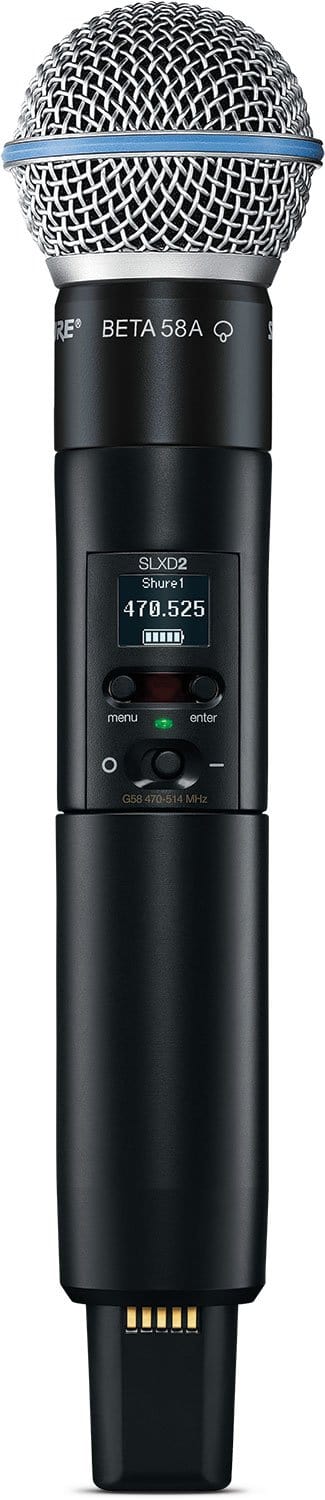 Shure SLXD2+/B58 Wireless Handheld Microphone
