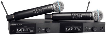 Shure SLXD24D/B58 G58 Dual Wireless System with BETA 58 Microphone Capsule - G58 Band