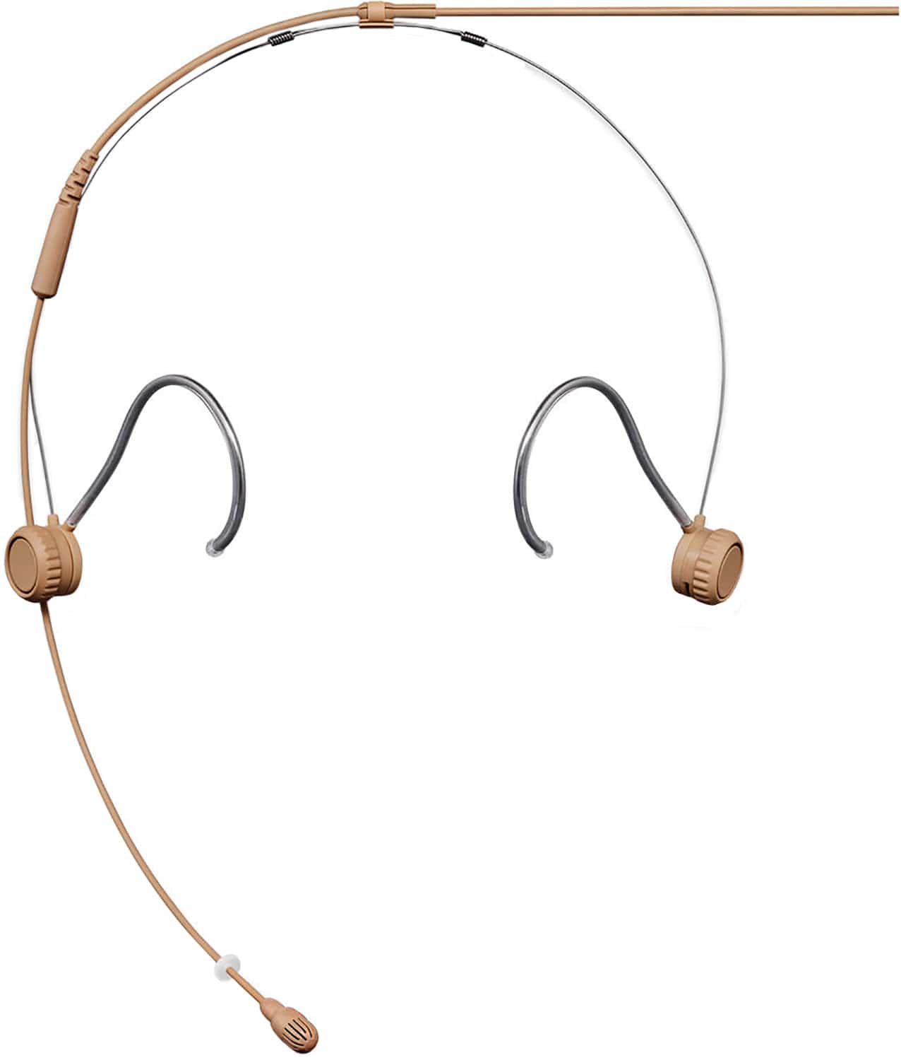 Shure TH53C/O-MDOT TwinPlex TH53 Subminiature Omnidirectional Headset Microphone with MDOT - Cocoa