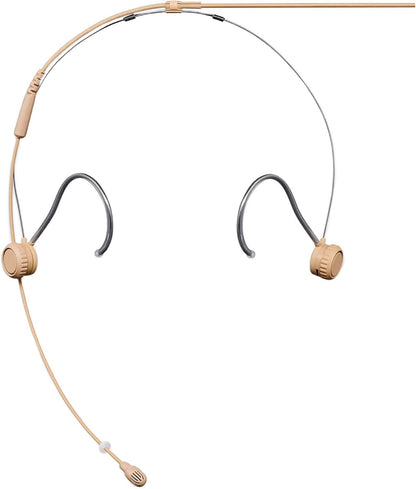 Shure TH53T/O-MDOT TwinPlex TH53 Subminiature Omnidirectional Headset Microphone with MDOT - Tan