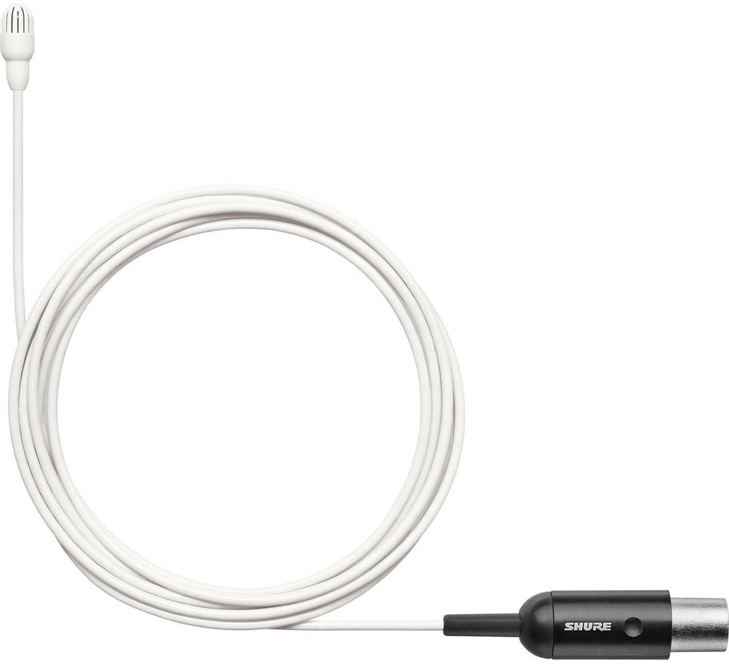 Shure TL46W/O-MTQG TwinPlex Subminiature Omnidirectional Lavalier Microphone with MTQG Plug - White