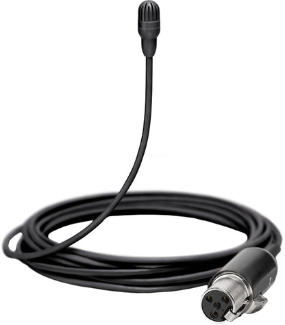 Shure TL47B/O-MTQG TwinPlex Subminiature Omnidirectional Lavalier Microphone with MTQG Plug - Black