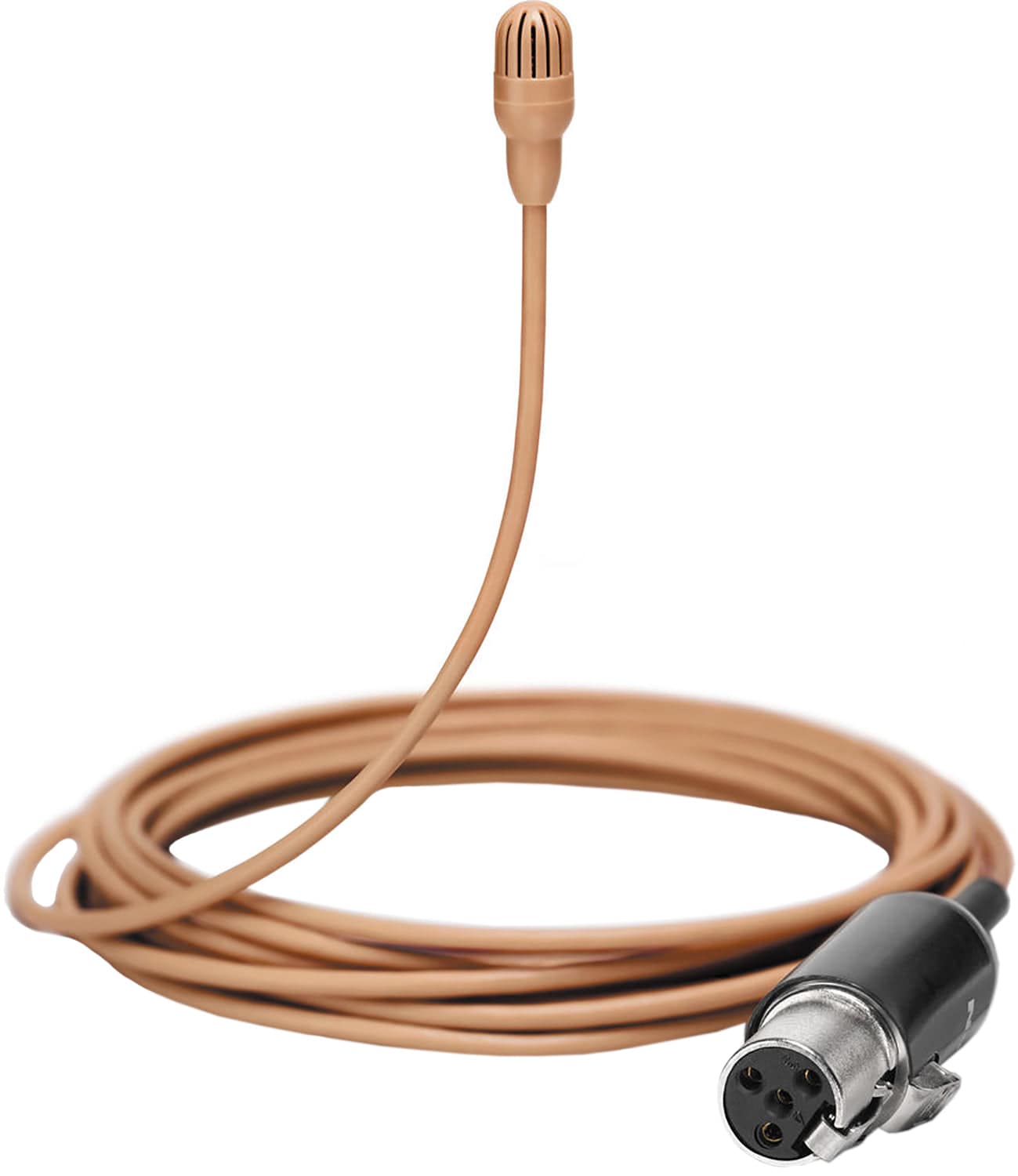Shure TL47C/O-MTQG TwinPlex Subminiature Omnidirectional Lavalier Microphone with MTQG Plug - Cocoa