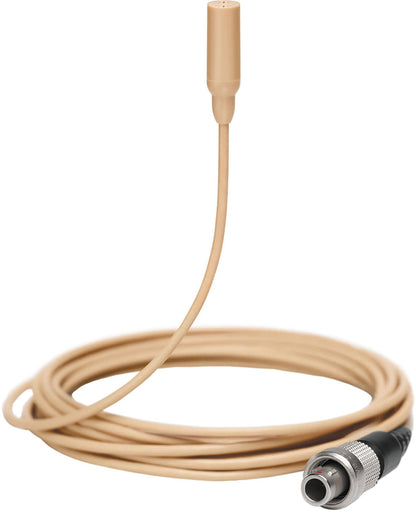 Shure TL47T/O-LEMO-A TwinPlex Omnidirectional Lavalier Microphone - LEMO3 with Accessories - Tan