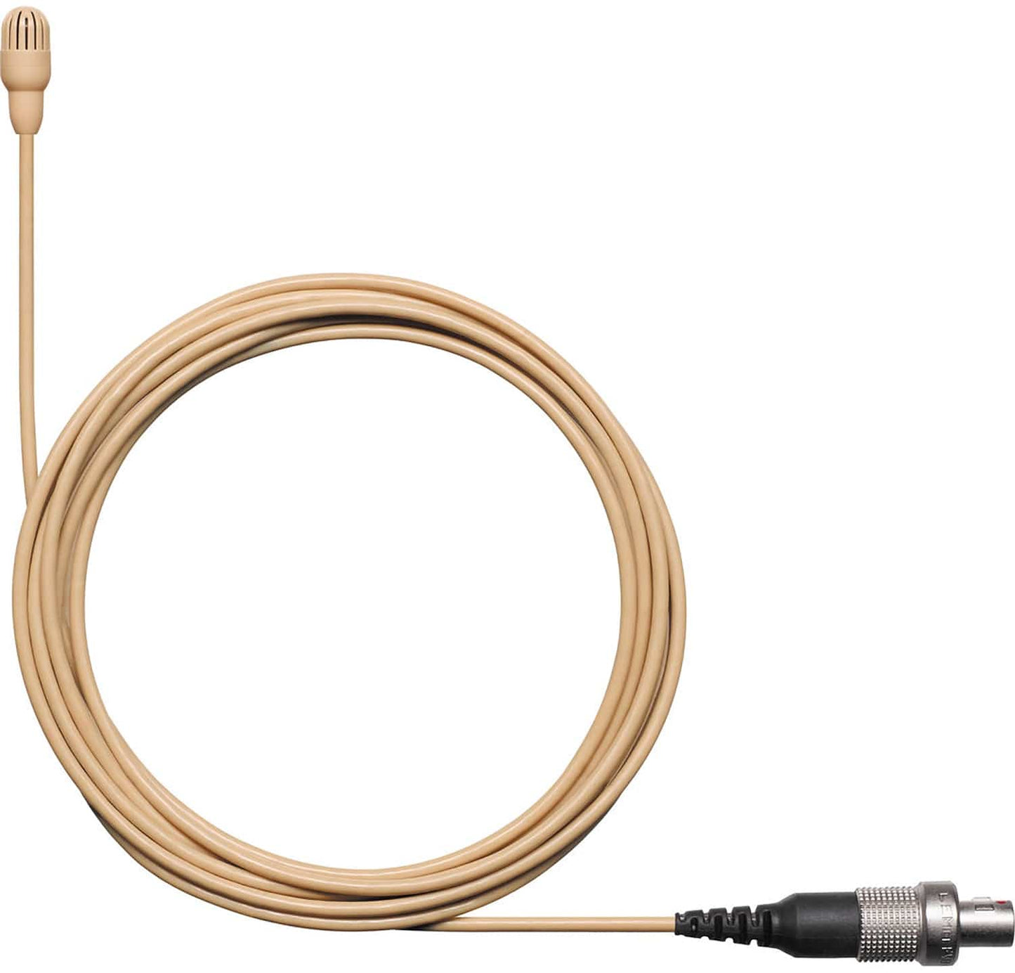 Shure TL47T/O-LEMO TwinPlex Subminiature Omnidirectional Lavalier Microphone with LEMO3 Plug - Tan