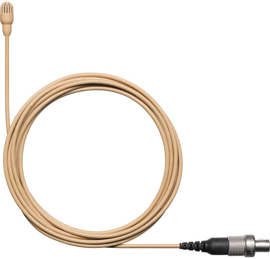 Shure TL47T/O-LEMO TwinPlex Subminiature Omnidirectional Lavalier Microphone with LEMO3 Plug - Tan