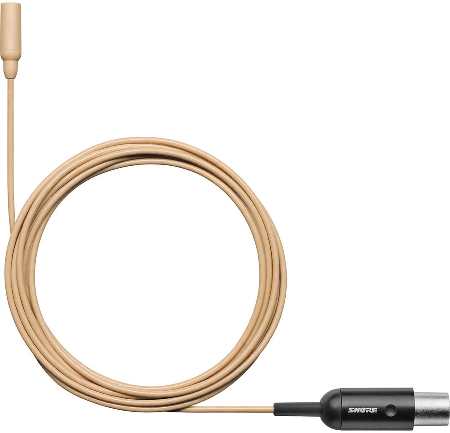 Shure TL47T/O-MTQG-A TwinPlex Omnidirectional Lavalier Microphone - MTQG with Accessories - Tan