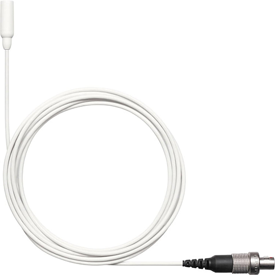 Shure TL47W/O-LEMO-A TwinPlex Omnidirectional Lavalier Microphone - LEMO3 with Accessories - White