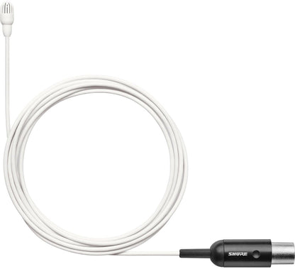 Shure TL47W/O-MTQG-A TwinPlex Omnidirectional Lavalier Microphone - MTQG with Accessories - White