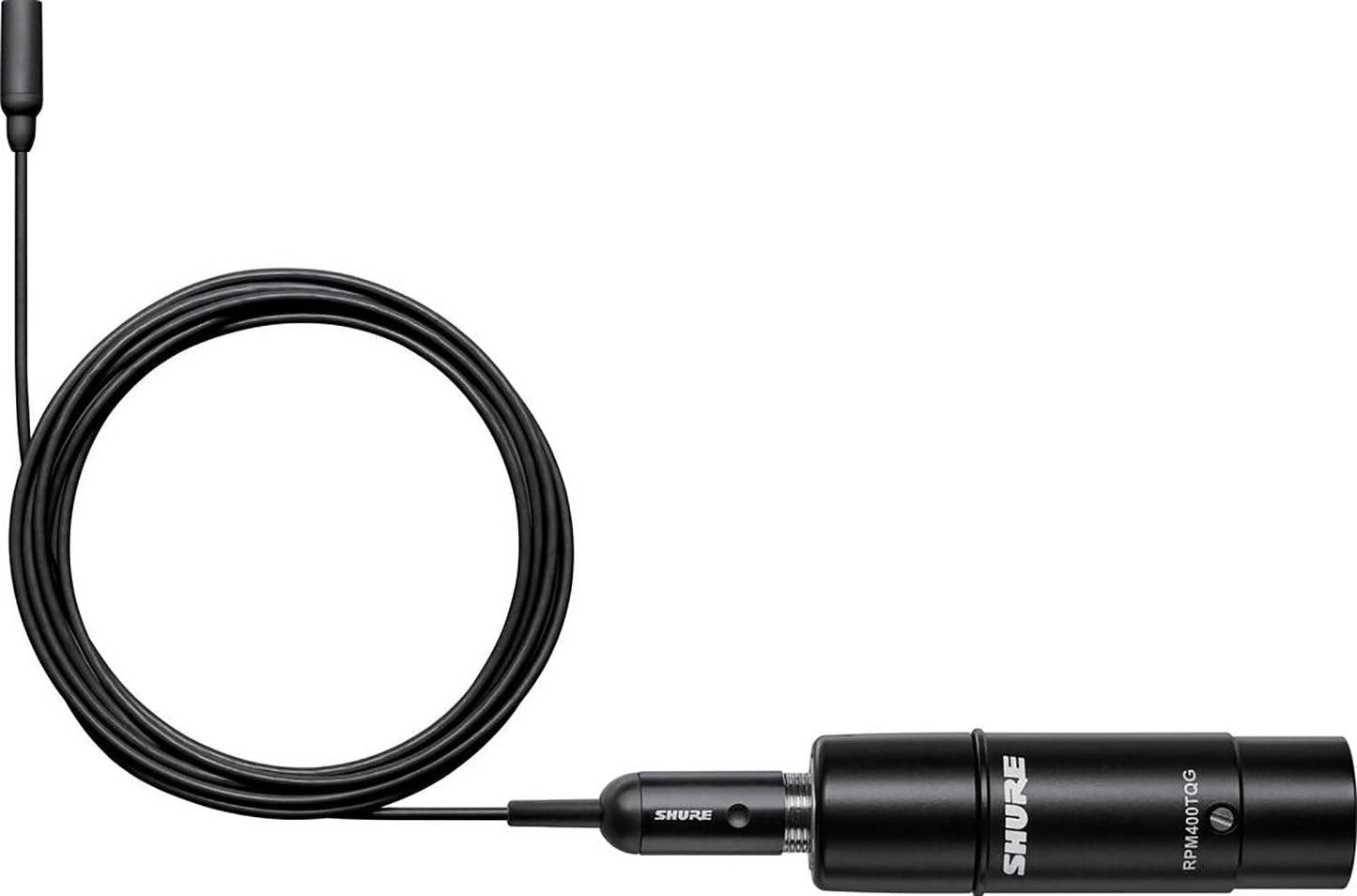 Shure TL48B/O-XLR-A TwinPlex Omnidirectional Lavalier Microphone - XLR with Accessories - Black