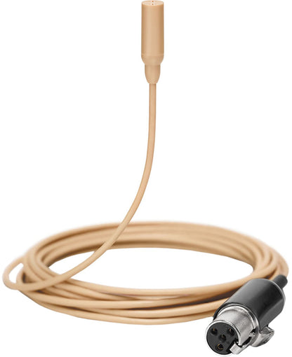 Shure TL48T/O-MTQG-A TwinPlex Omnidirectional Lavalier Microphone - MTQG with Accessories - Tan