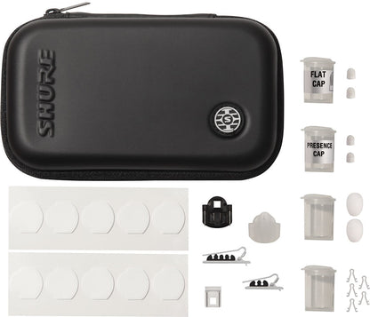 Shure TL48W/O-LEMO-A TwinPlex Omnidirectional Lavalier Microphone - LEMO3 with Accessories - White