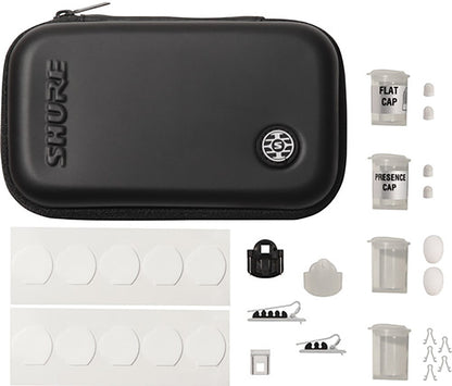 Shure TL48W/O-MTQG-A TwinPlex Omnidirectional Lavalier Microphone - MTQG with Accessories - White