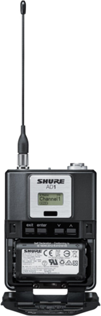 Shure Axient AD4D Two-Channel Digital Wireless Receiver Package