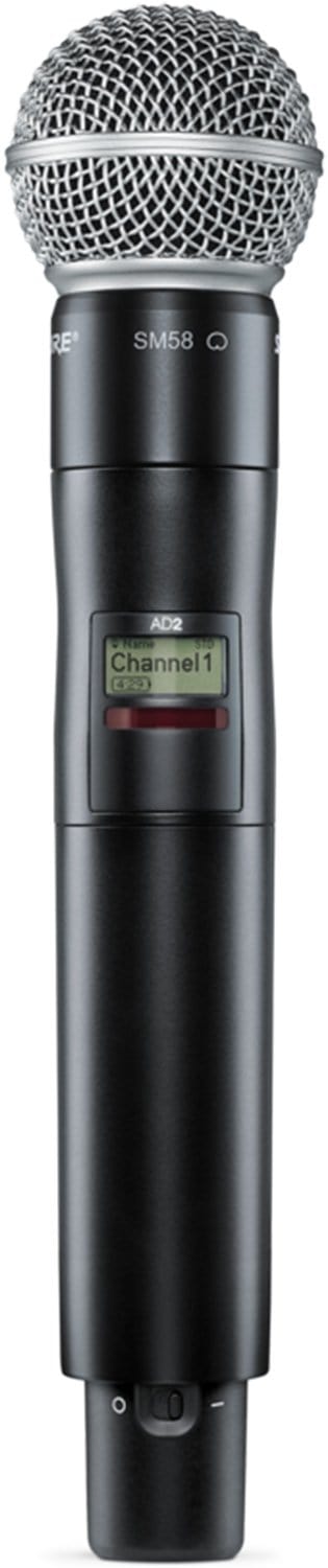 Shure Axient AD4D Two-Channel Digital Wireless Receiver Package
